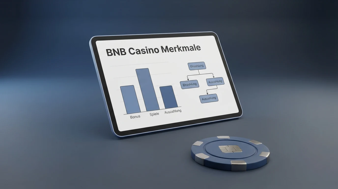 Vergleichstabelle mit den 10 geprüften BNB Casinos, sortiert nach Bonus-Höhe und Umsatzbedingung